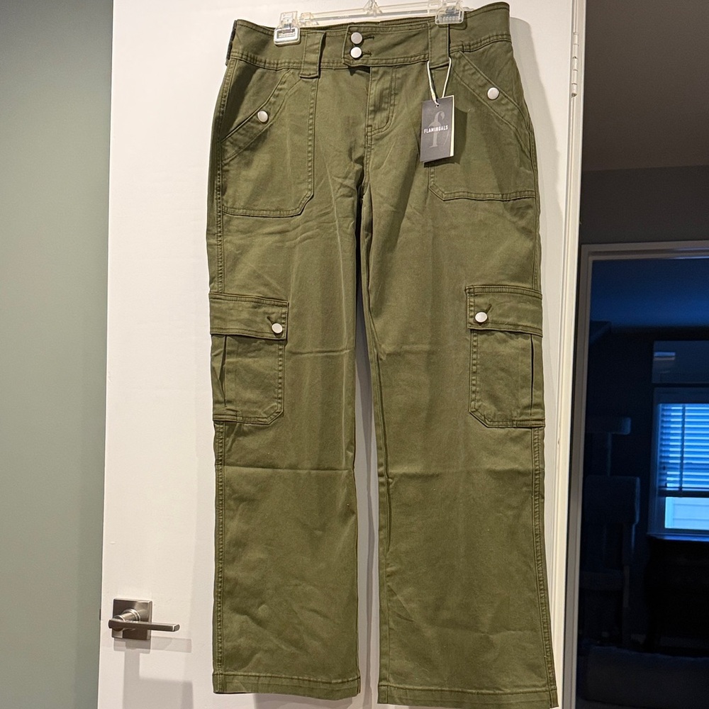 Army Green Cargo Pants